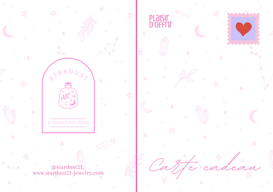 ☆ Carte-Cadeau ☆